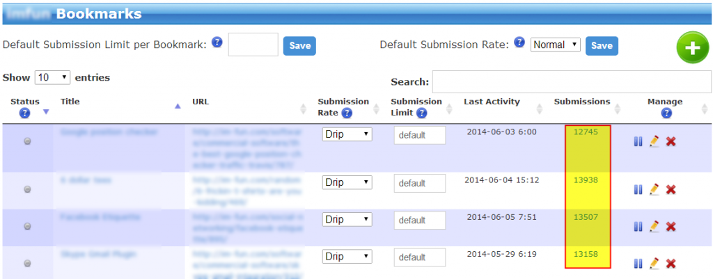 SocialAdr - My Bookmarks - Submission Links